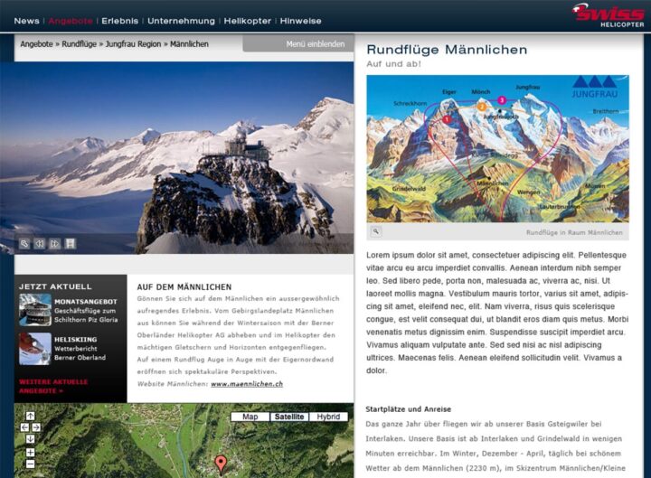 Alte Web-Designs aus meinem persönlichen Archiv