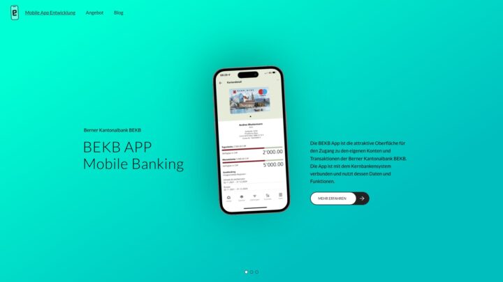 Eine einfache Website mit individuell erstellten Greensock-Animationen